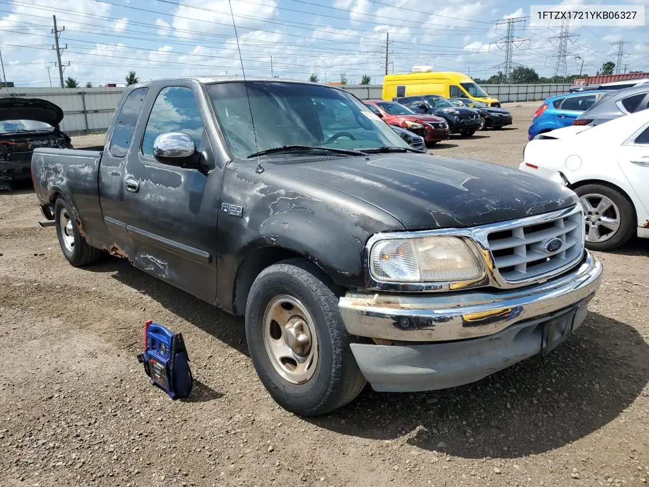 2001 Ford F150 VIN: 1FTZX1721YKB06327 Lot: 62751615