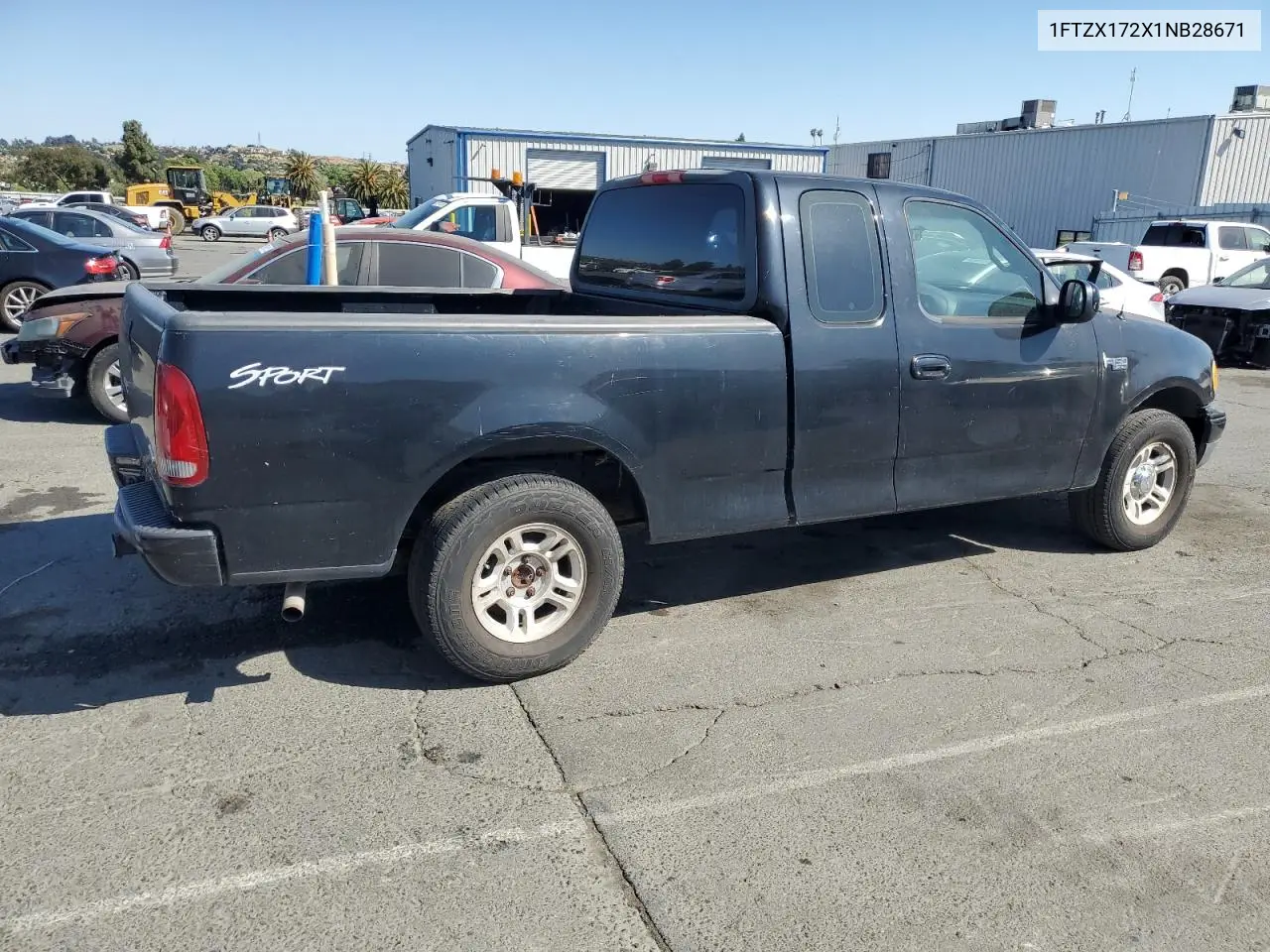 2001 Ford F150 VIN: 1FTZX172X1NB28671 Lot: 63159155