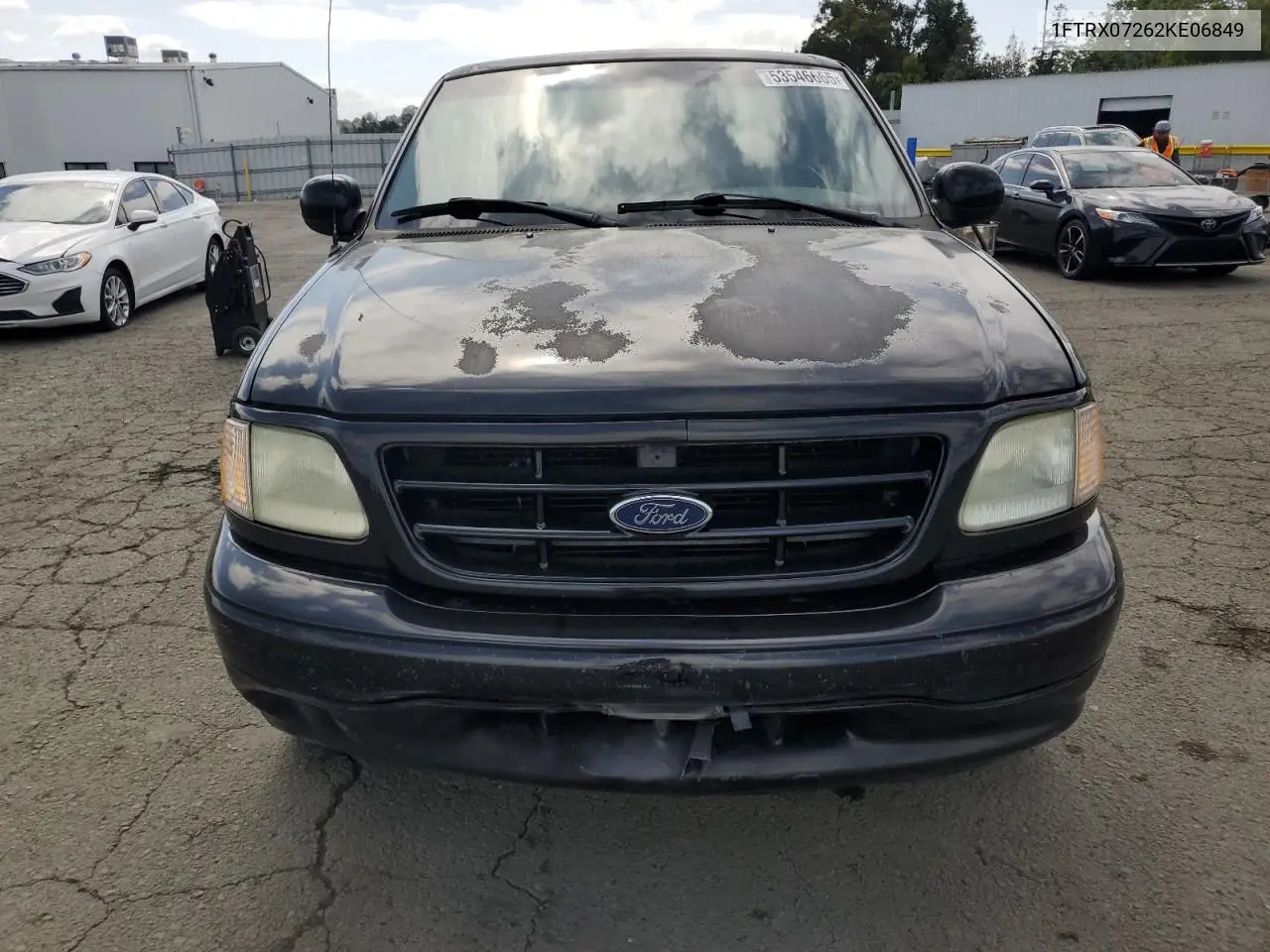 2002 Ford F150 VIN: 1FTRX07262KE06849 Lot: 53546665