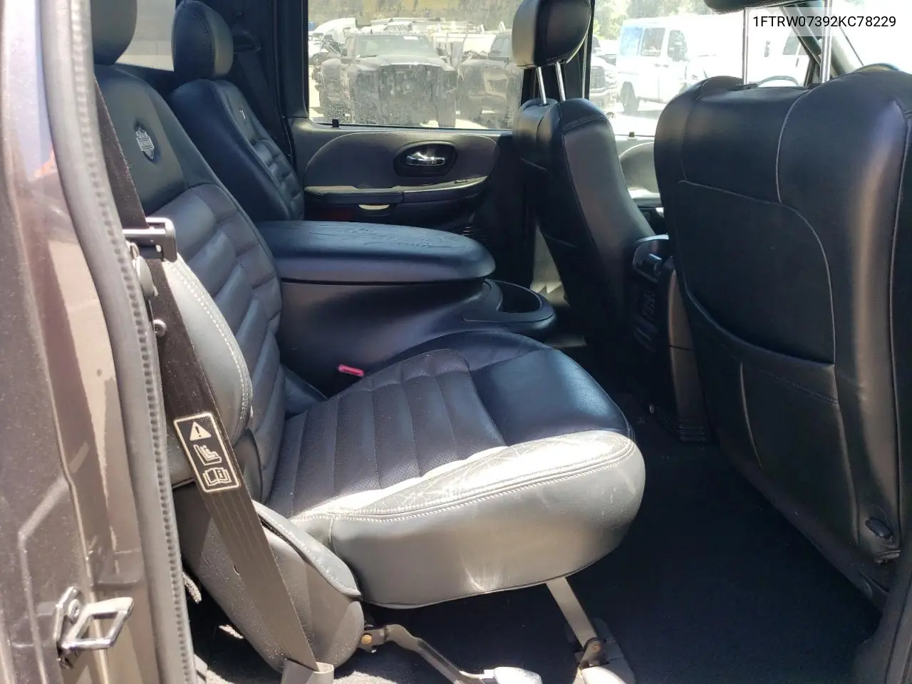 2002 Ford F150 Supercrew Harley Davidson VIN: 1FTRW07392KC78229 Lot: 61611075