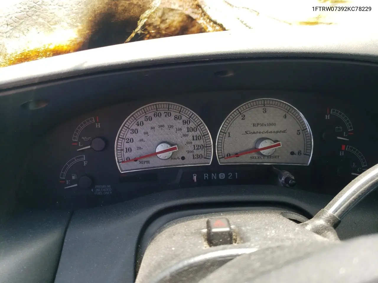 2002 Ford F150 Supercrew Harley Davidson VIN: 1FTRW07392KC78229 Lot: 61611075