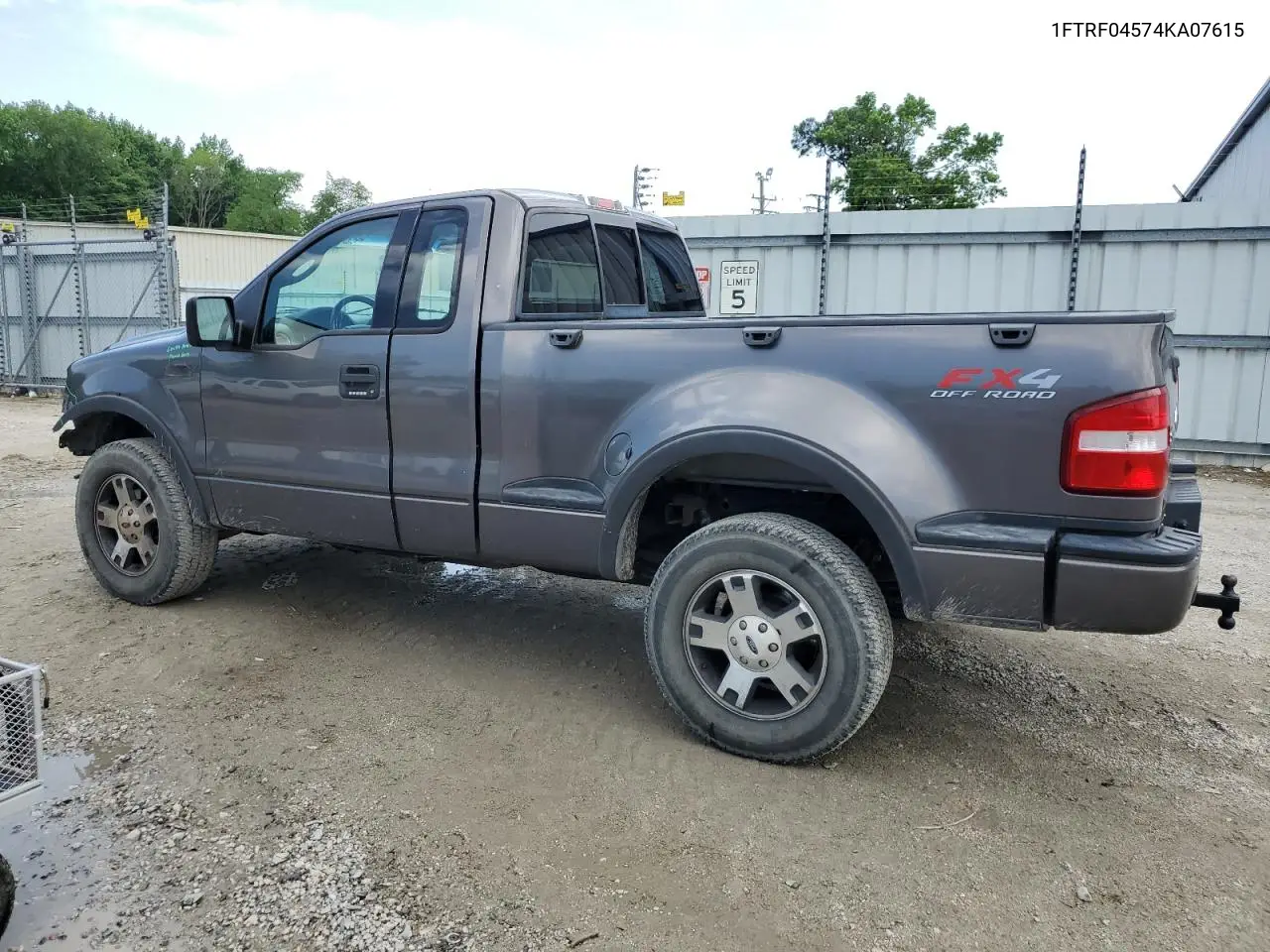 2004 Ford F150 VIN: 1FTRF04574KA07615 Lot: 56535705