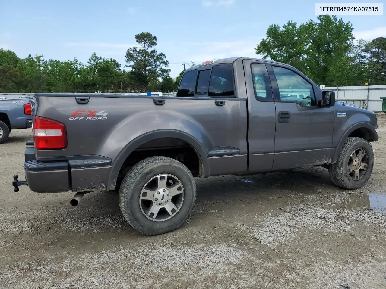 2004 Ford F150 VIN: 1FTRF04574KA07615 Lot: 56535705