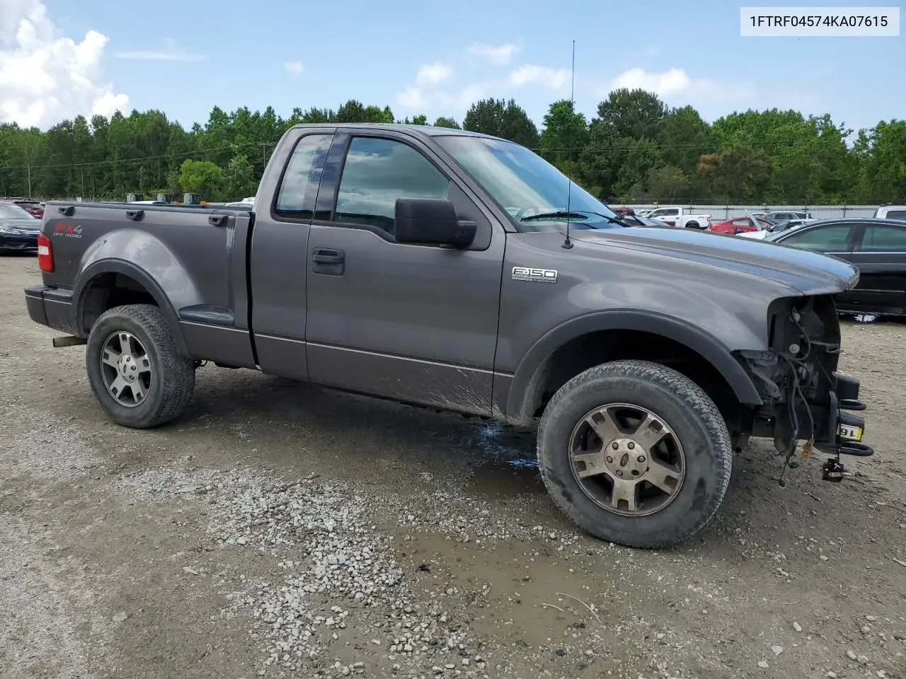 2004 Ford F150 VIN: 1FTRF04574KA07615 Lot: 56535705