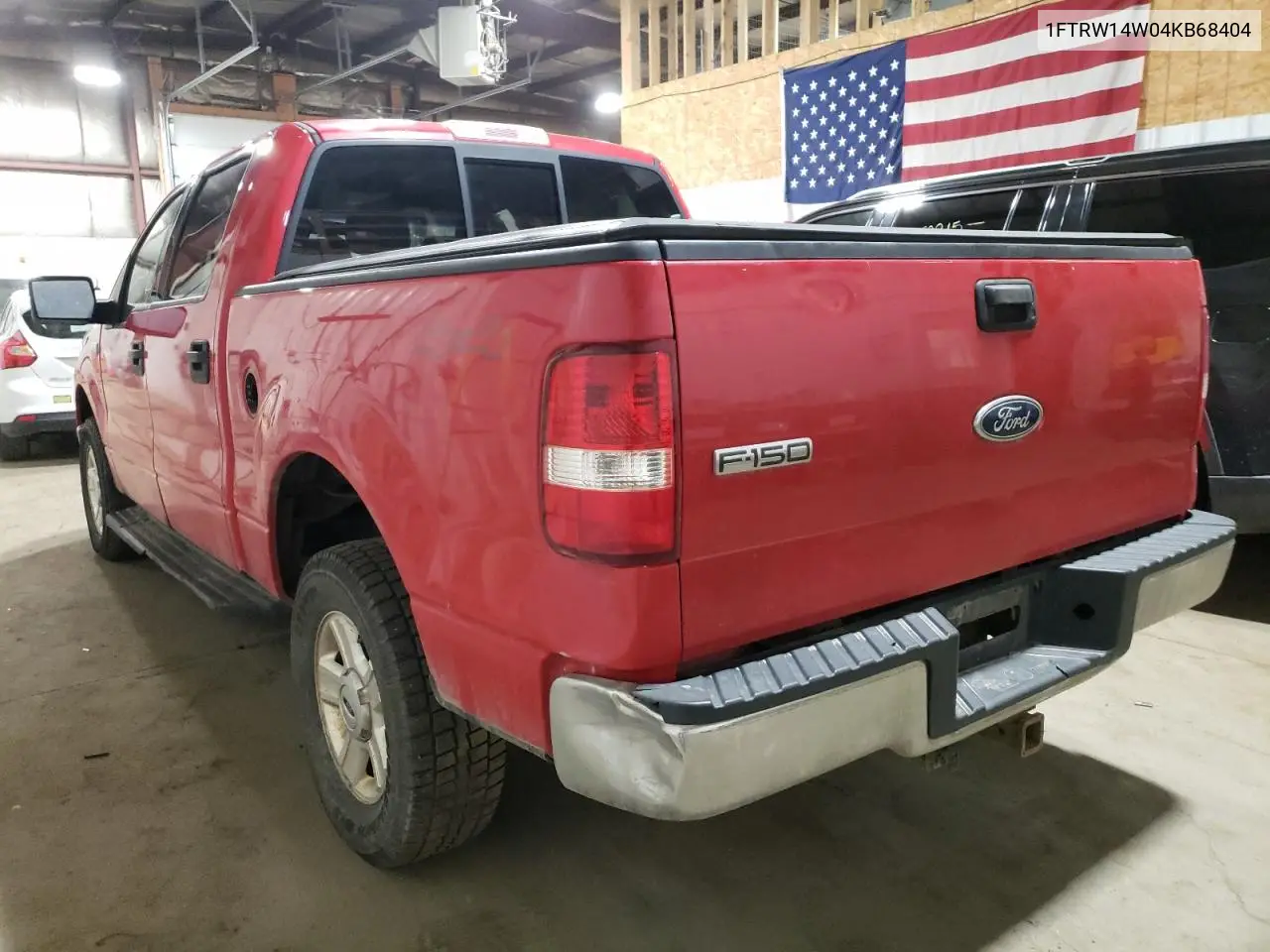 2004 Ford F150 Supercrew VIN: 1FTRW14W04KB68404 Lot: 56980045