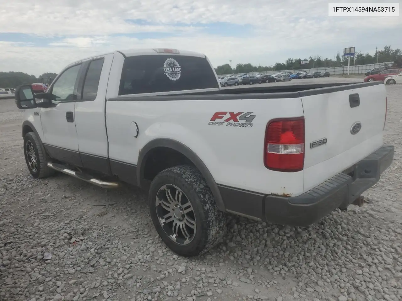 2004 Ford F150 VIN: 1FTPX14594NA53715 Lot: 62613885