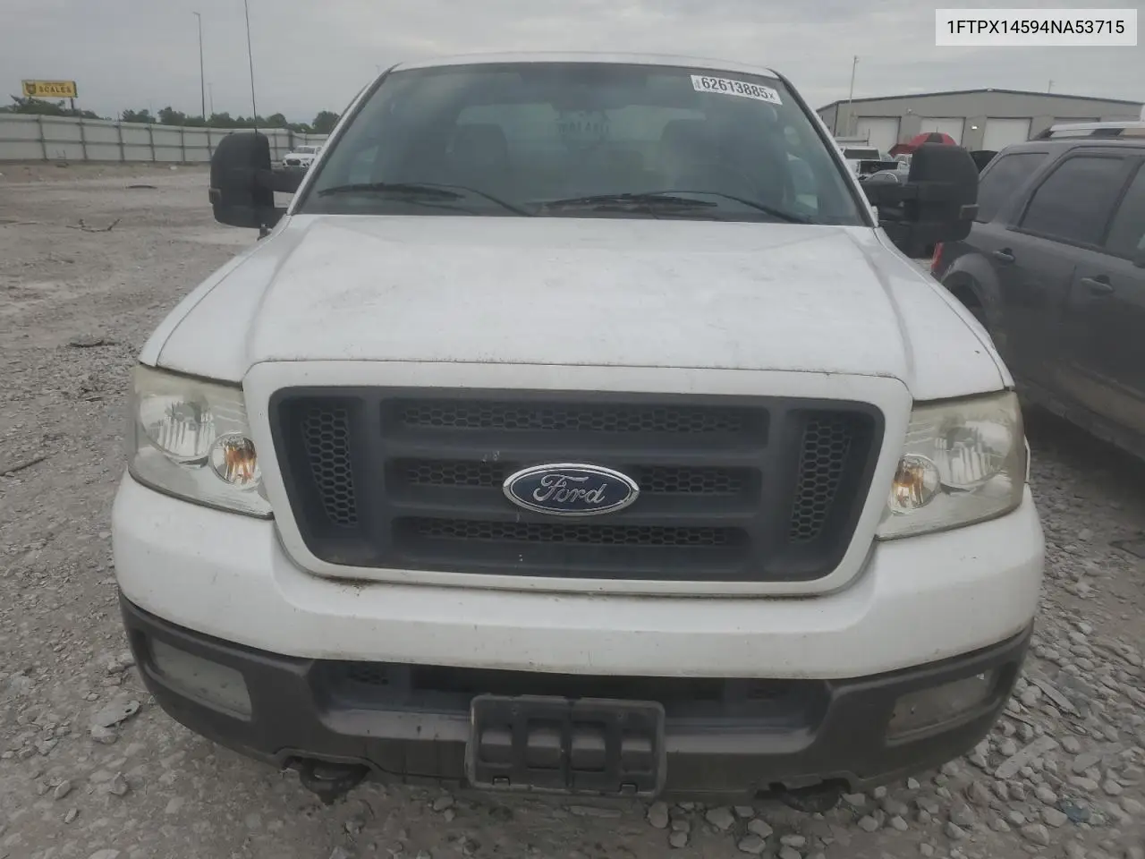 2004 Ford F150 VIN: 1FTPX14594NA53715 Lot: 62613885