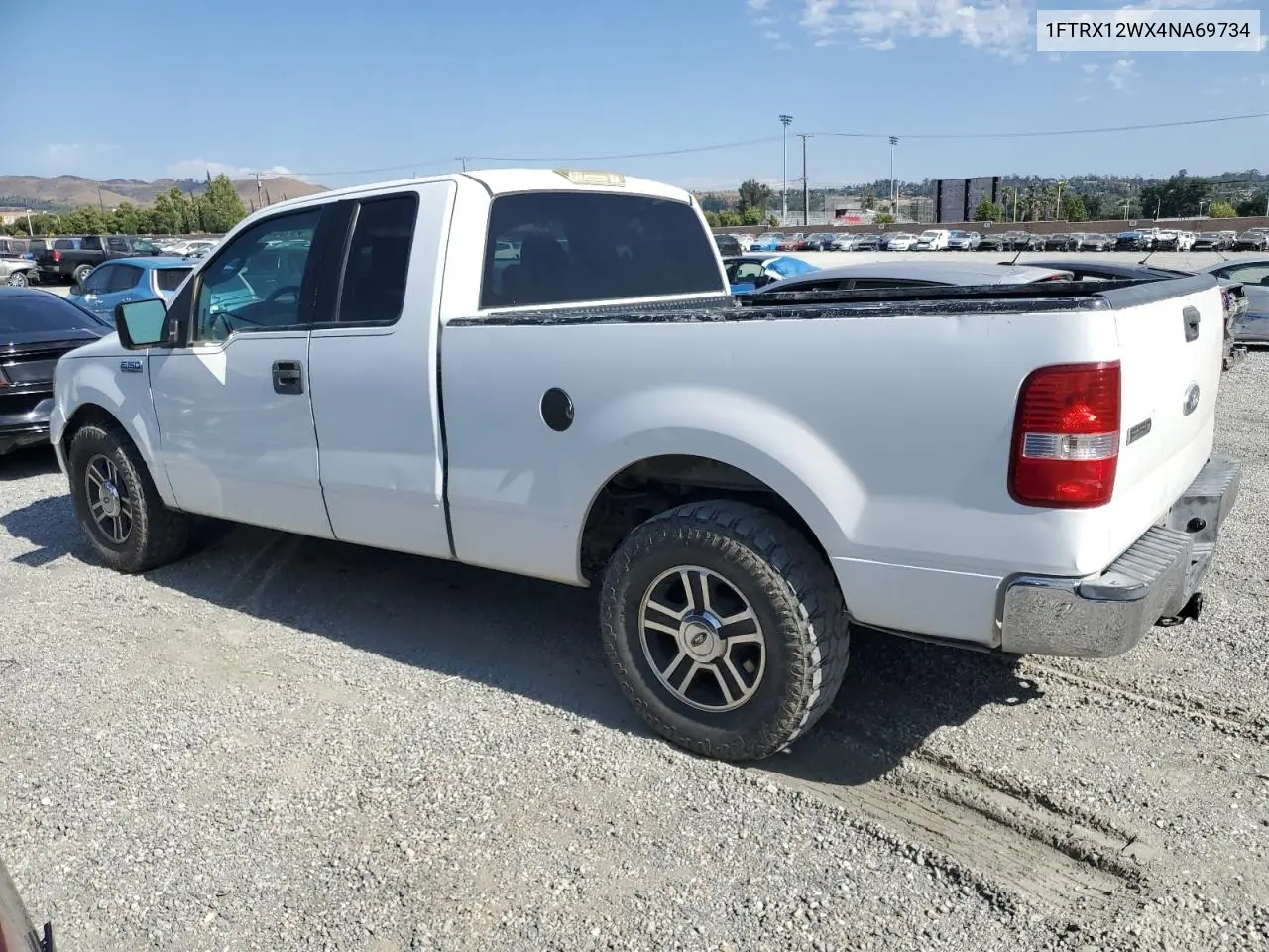 2004 Ford F150 VIN: 1FTRX12WX4NA69734 Lot: 62692495