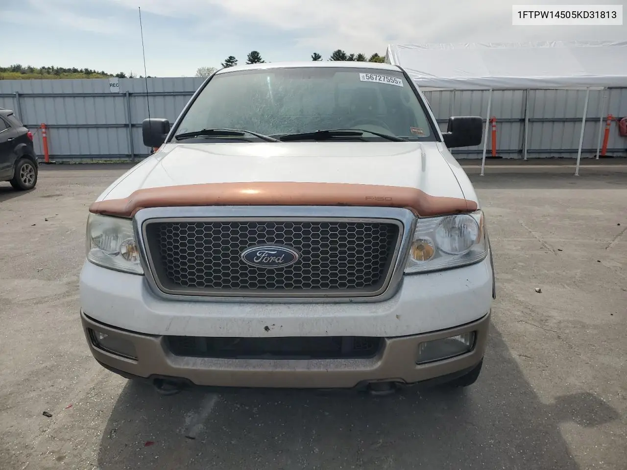 2005 Ford F150 Supercrew VIN: 1FTPW14505KD31813 Lot: 56727555