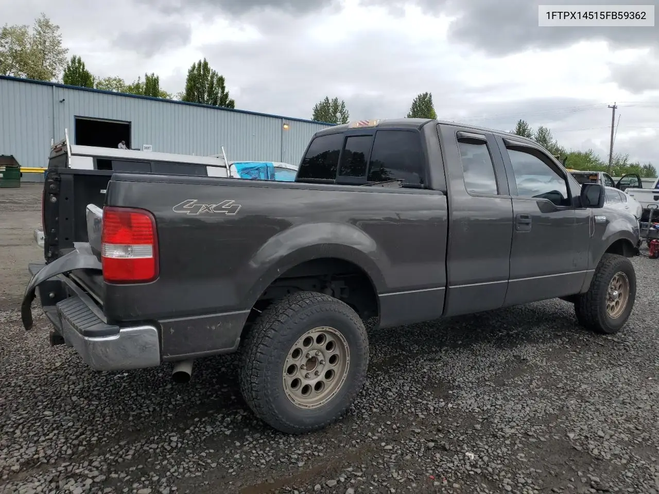 2005 Ford F150 VIN: 1FTPX14515FB59362 Lot: 56751995