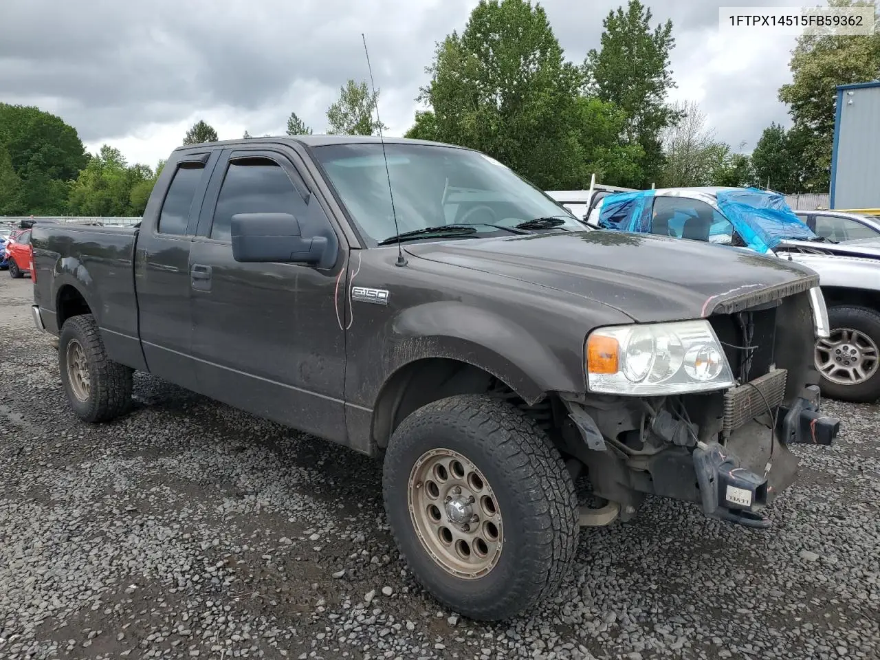 2005 Ford F150 VIN: 1FTPX14515FB59362 Lot: 56751995