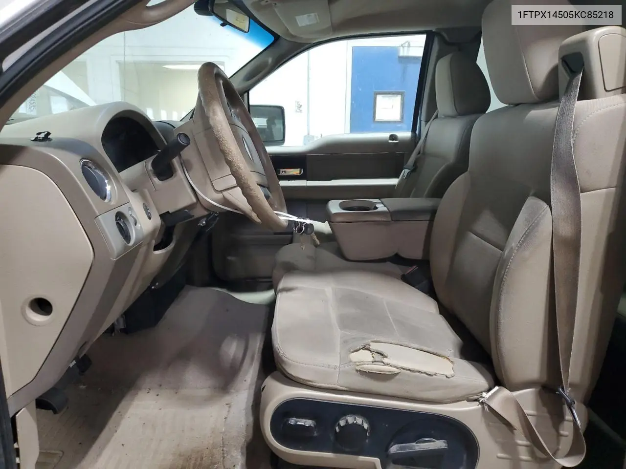 2005 Ford F150 VIN: 1FTPX14505KC85218 Lot: 56786735