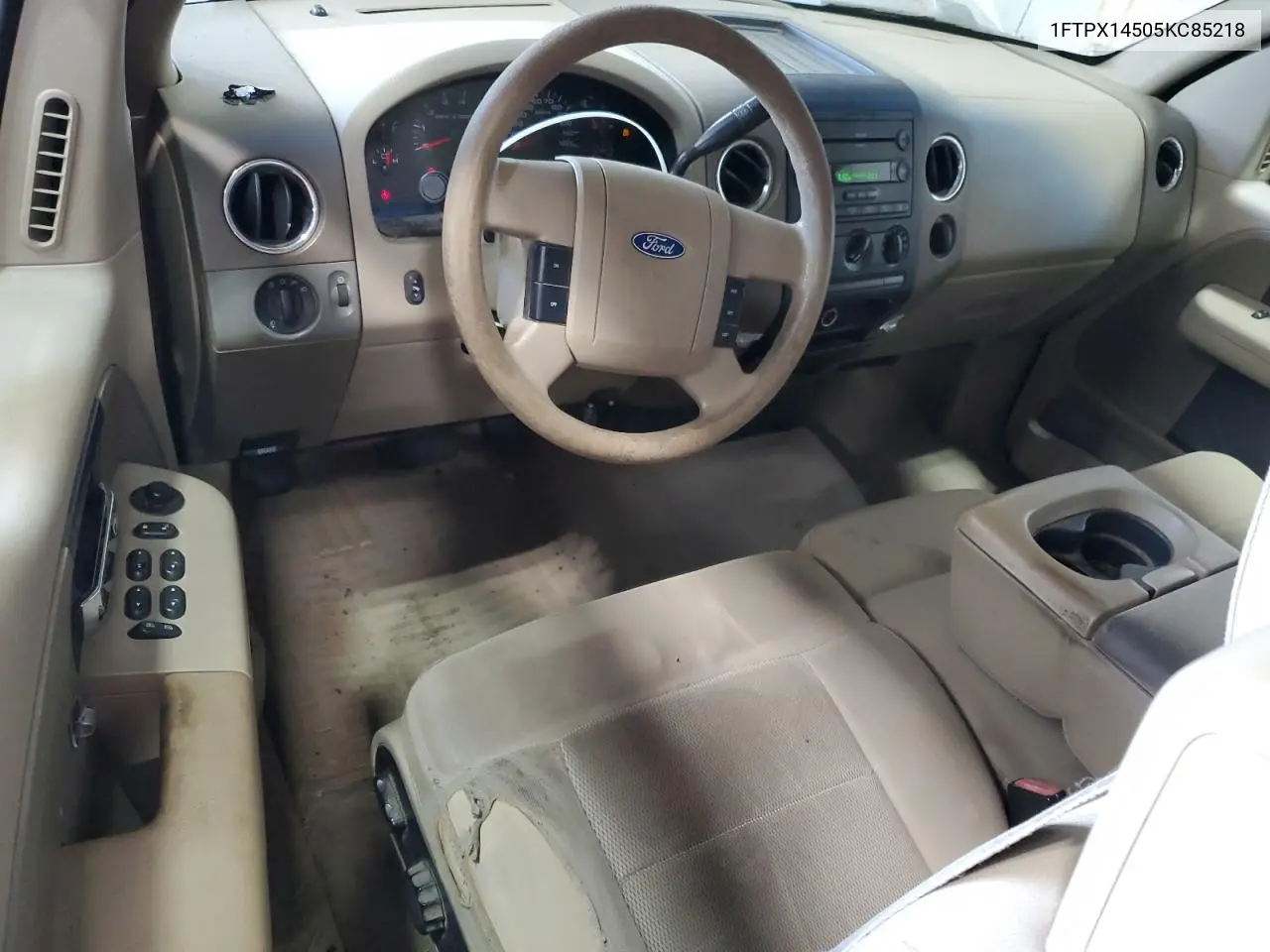 2005 Ford F150 VIN: 1FTPX14505KC85218 Lot: 56786735
