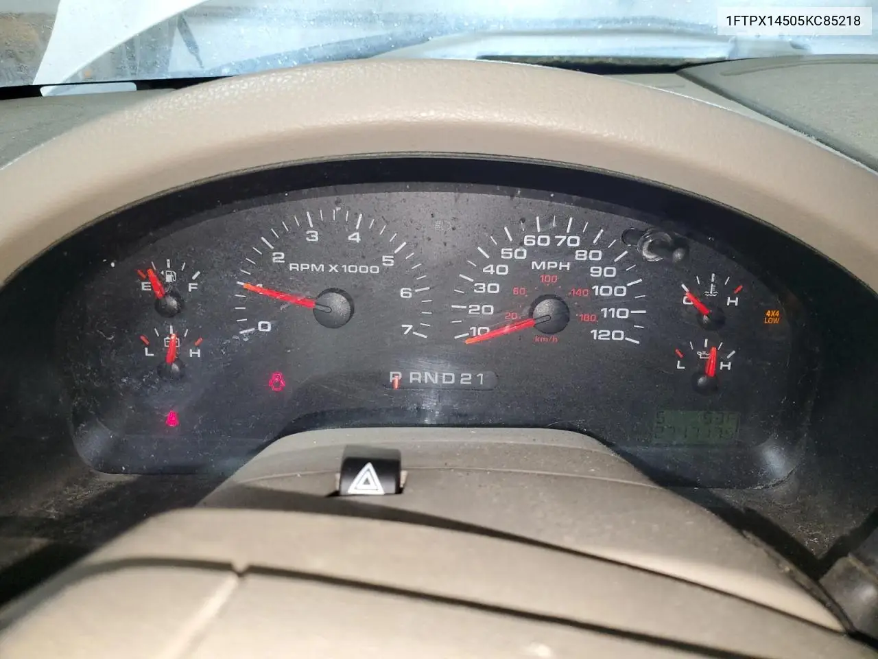 2005 Ford F150 VIN: 1FTPX14505KC85218 Lot: 56786735