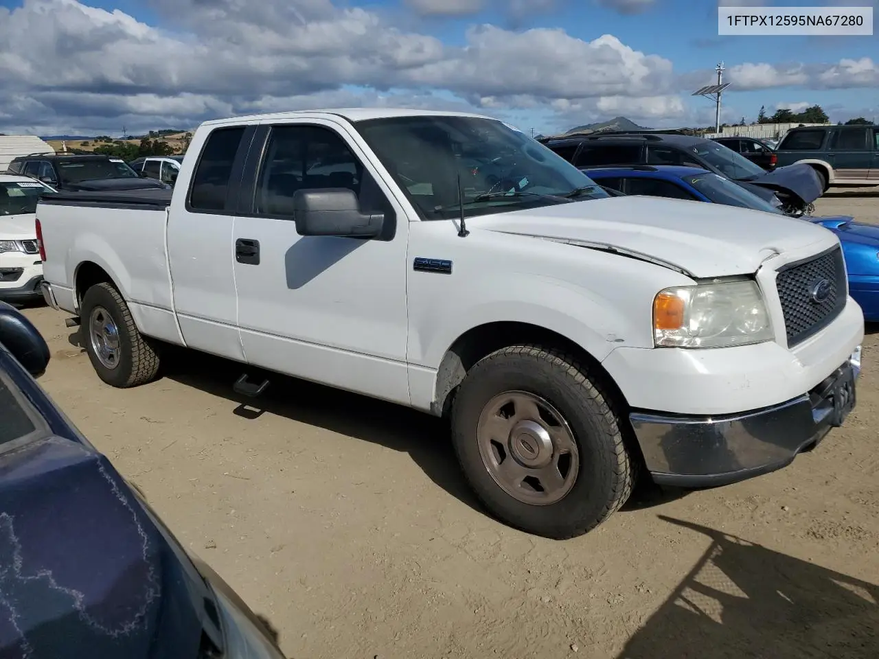2005 Ford F150 VIN: 1FTPX12595NA67280 Lot: 56922545