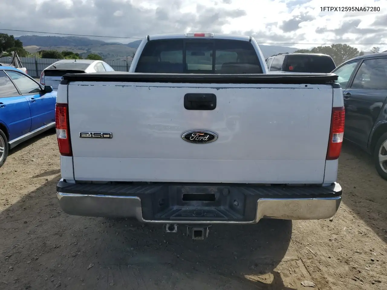 2005 Ford F150 VIN: 1FTPX12595NA67280 Lot: 56922545