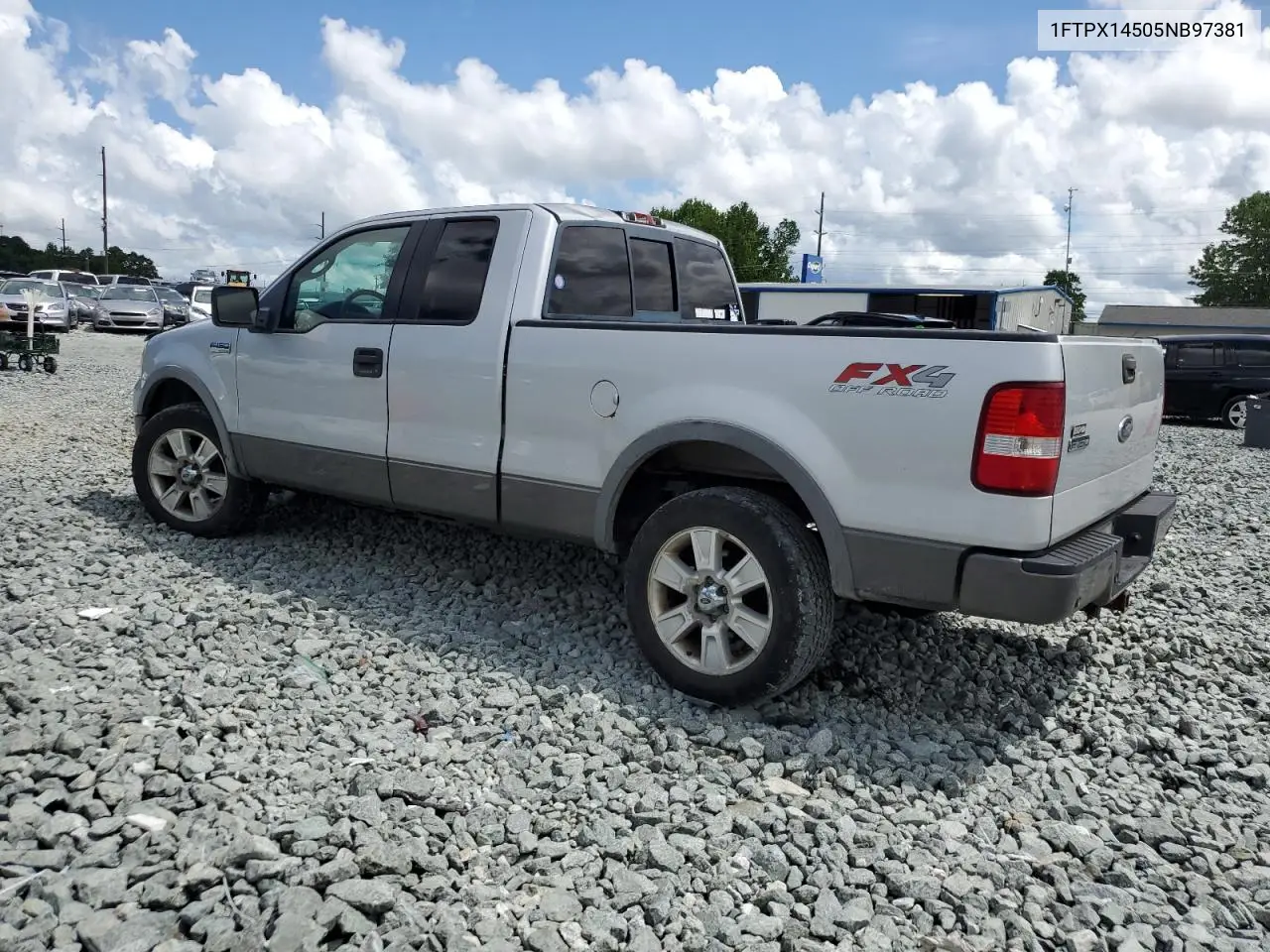 2005 Ford F150 VIN: 1FTPX14505NB97381 Lot: 57071815