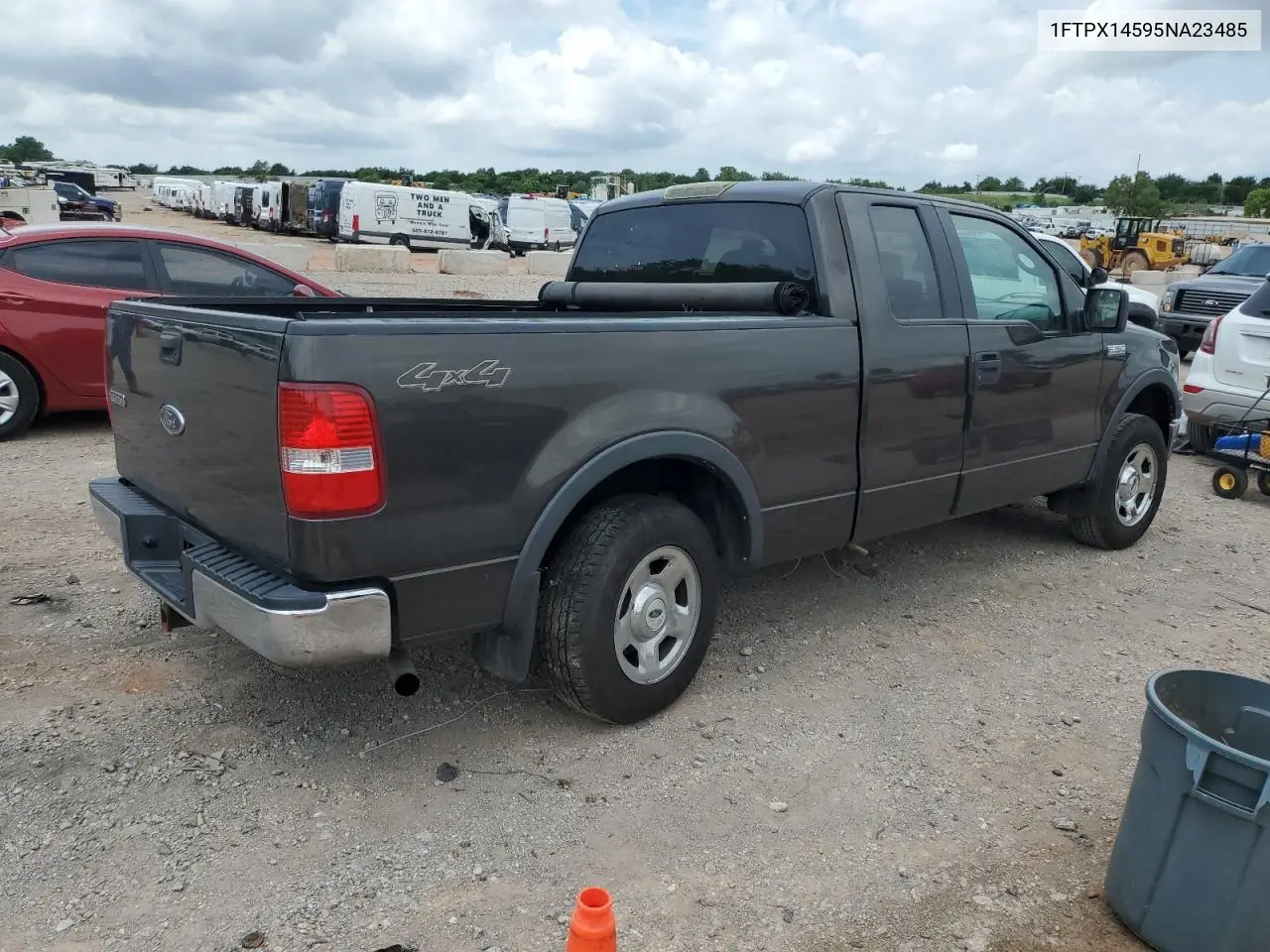 2005 Ford F150 VIN: 1FTPX14595NA23485 Lot: 59949355