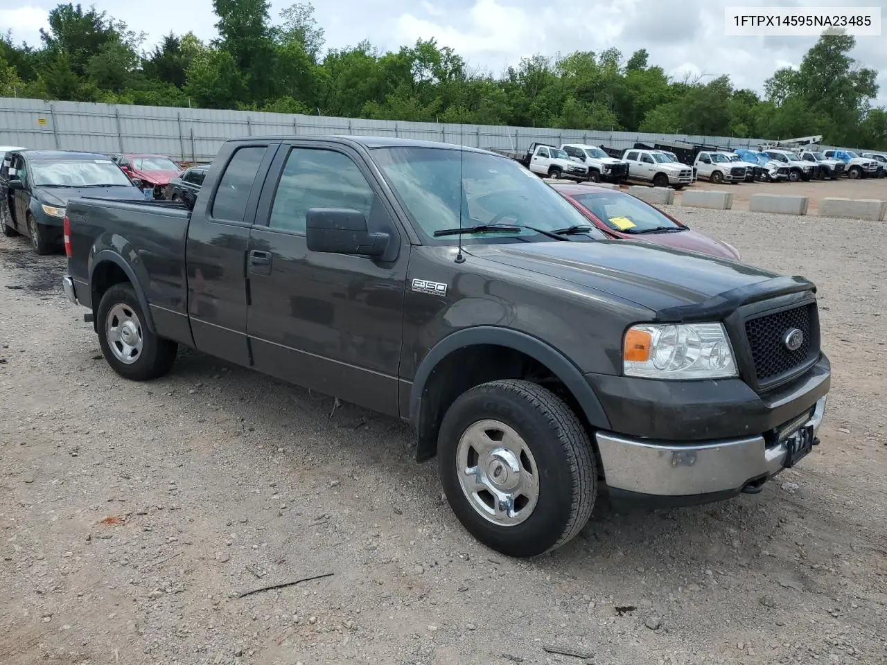 2005 Ford F150 VIN: 1FTPX14595NA23485 Lot: 59949355
