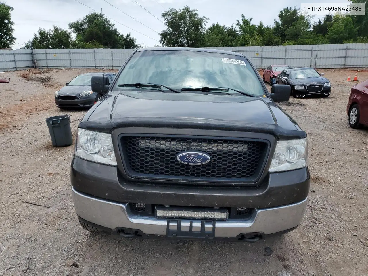 2005 Ford F150 VIN: 1FTPX14595NA23485 Lot: 59949355
