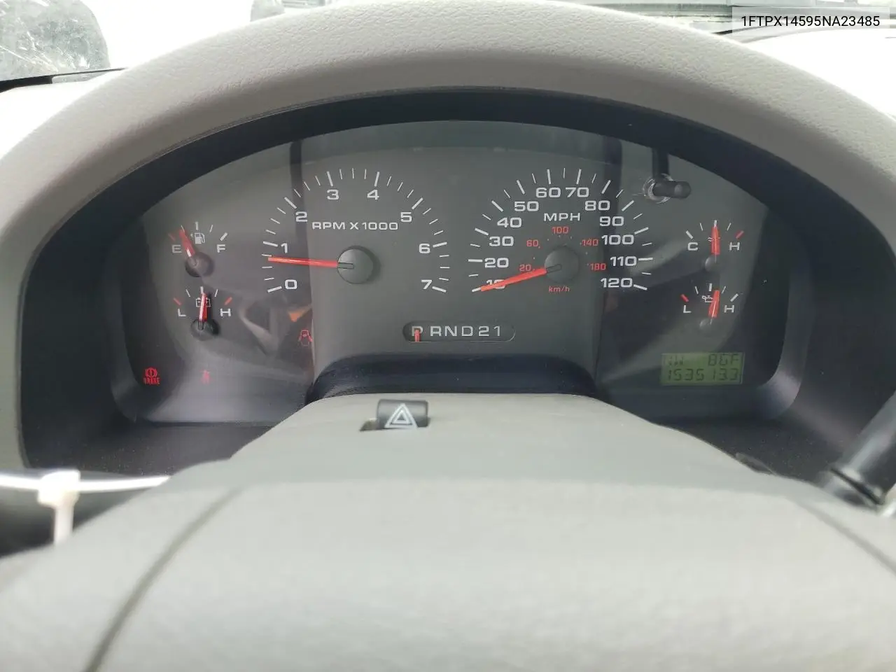 2005 Ford F150 VIN: 1FTPX14595NA23485 Lot: 59949355