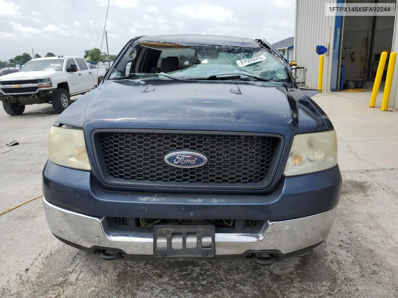 2005 Ford F150 VIN: 1FTPX145X5FA92244 Lot: 61569865