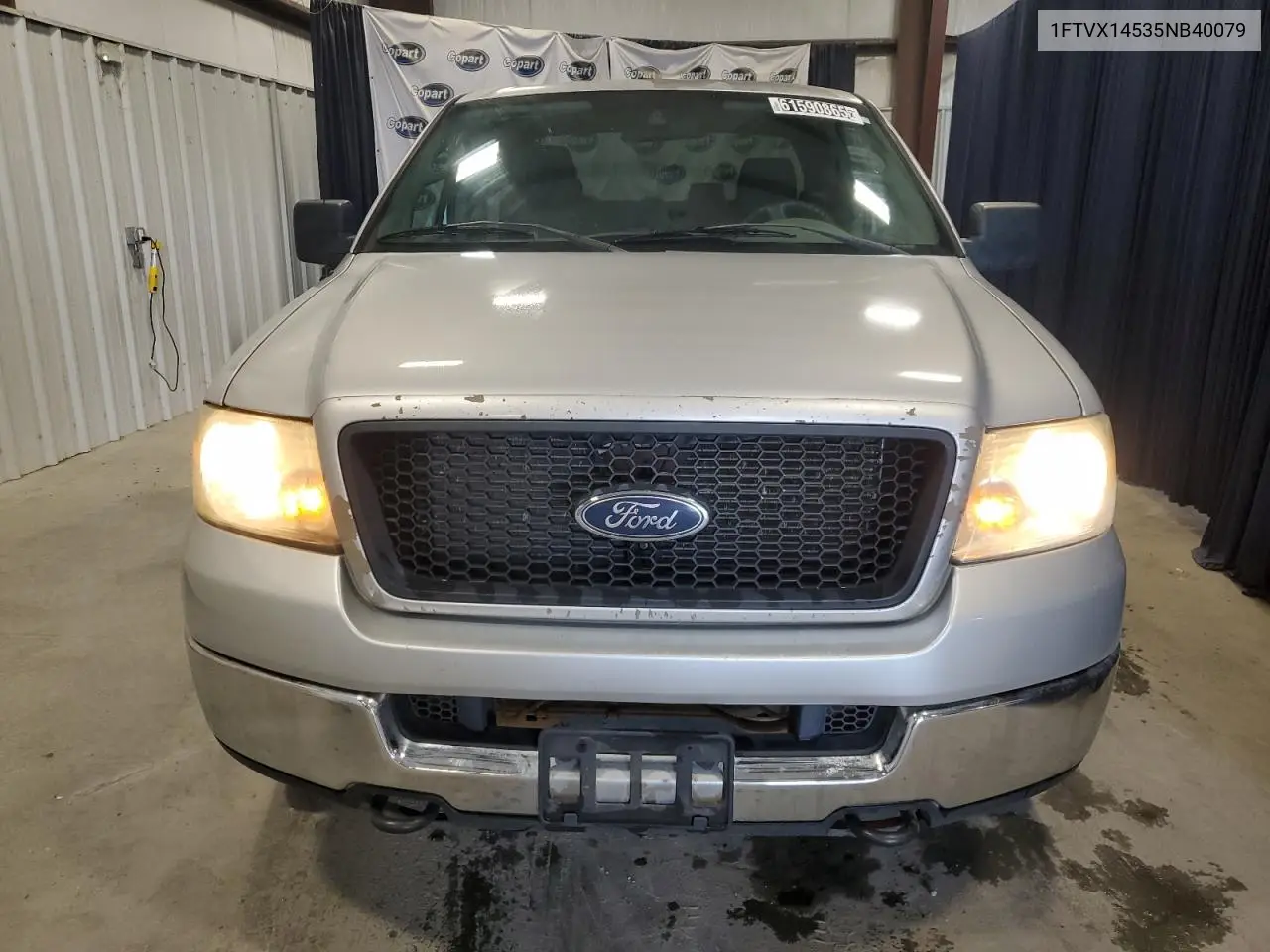 2005 Ford F150 VIN: 1FTVX14535NB40079 Lot: 61590865