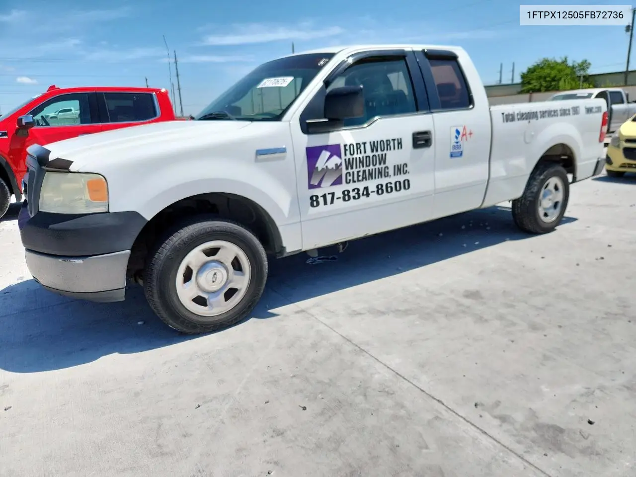 2005 Ford F150 VIN: 1FTPX12505FB72736 Lot: 62170625