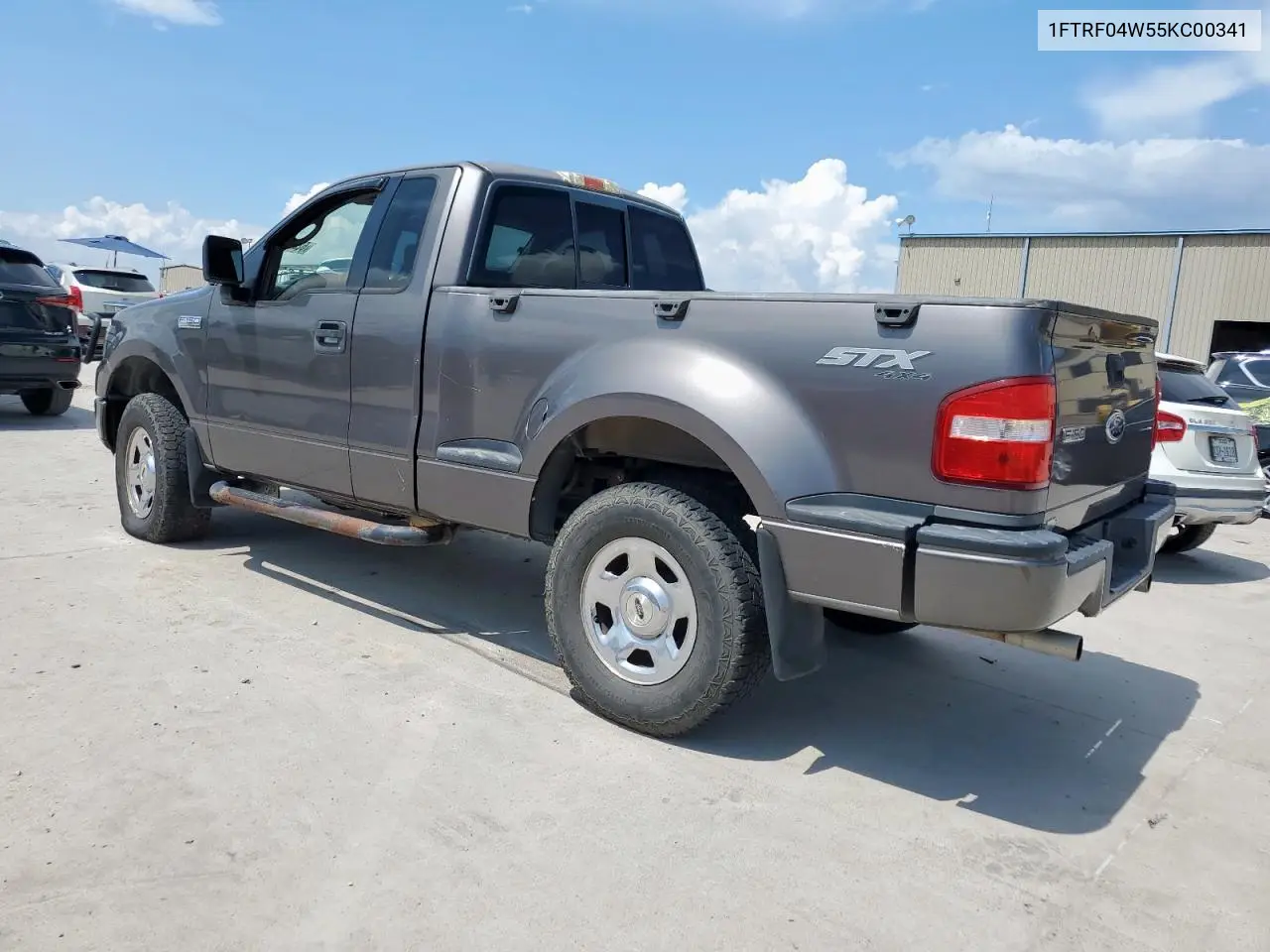 2005 Ford F150 VIN: 1FTRF04W55KC00341 Lot: 62238345