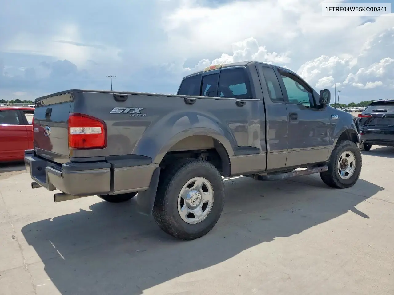 2005 Ford F150 VIN: 1FTRF04W55KC00341 Lot: 62238345