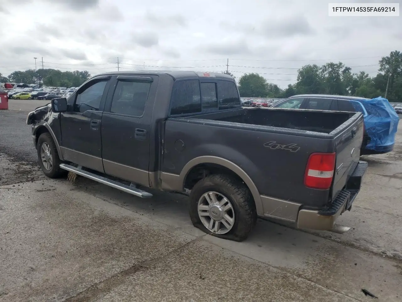 2005 Ford F150 Supercrew VIN: 1FTPW14535FA69214 Lot: 62330875