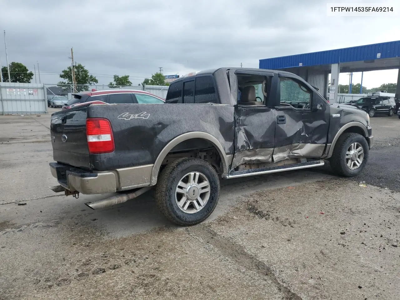 2005 Ford F150 Supercrew VIN: 1FTPW14535FA69214 Lot: 62330875