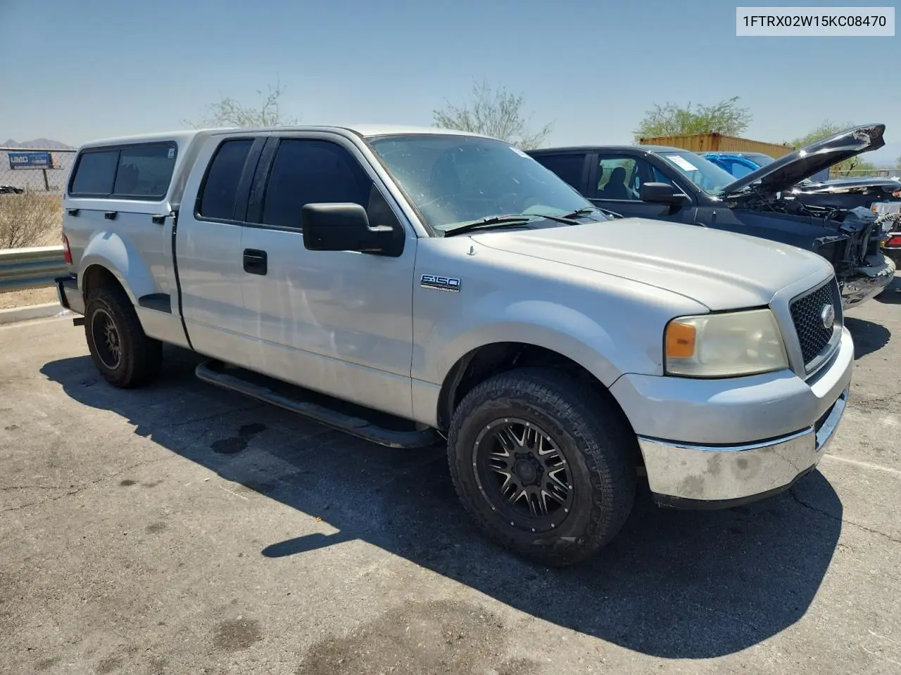 2005 Ford F150 VIN: 1FTRX02W15KC08470 Lot: 62681705