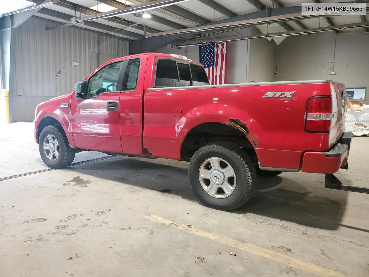 2005 Ford F150 VIN: 1FTRF14W15KB99663 Lot: 62746365