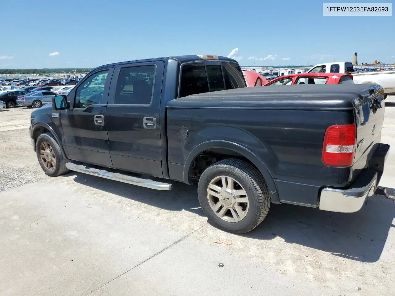 2005 Ford F150 Supercrew VIN: 1FTPW12535FA82693 Lot: 62860105