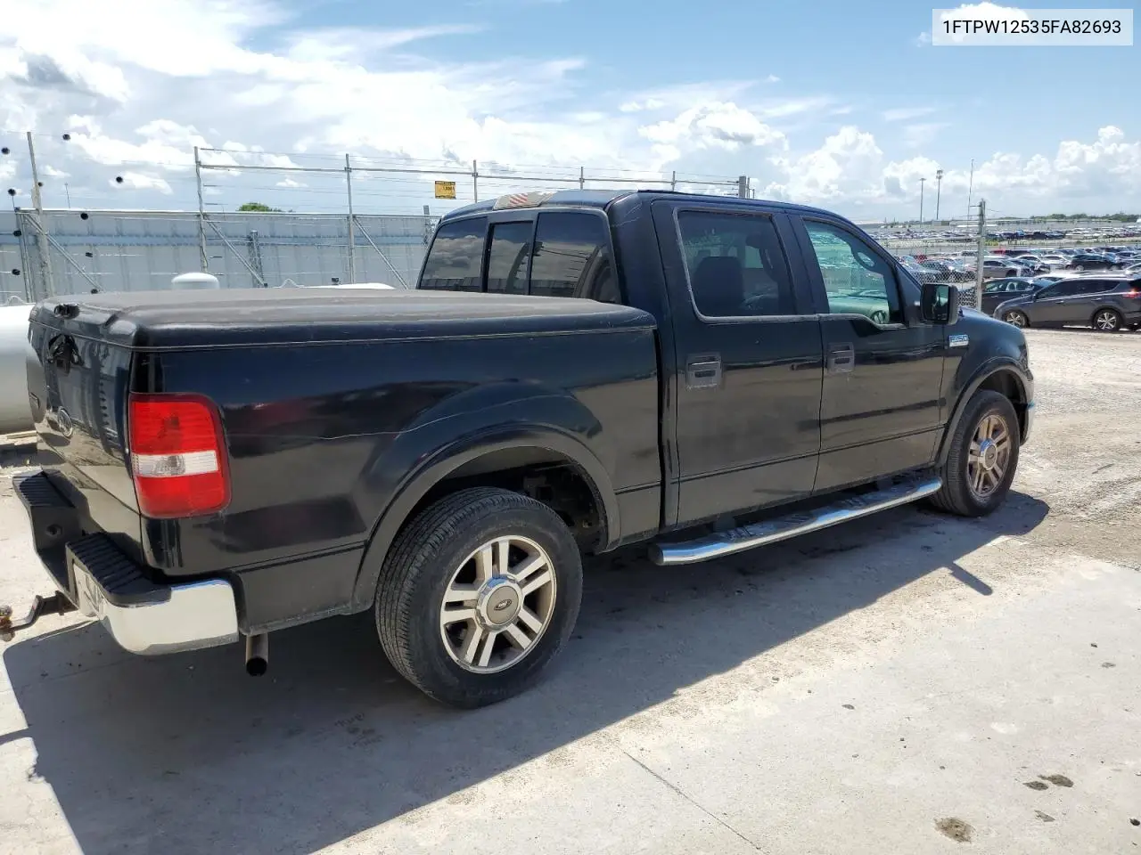 2005 Ford F150 Supercrew VIN: 1FTPW12535FA82693 Lot: 62860105