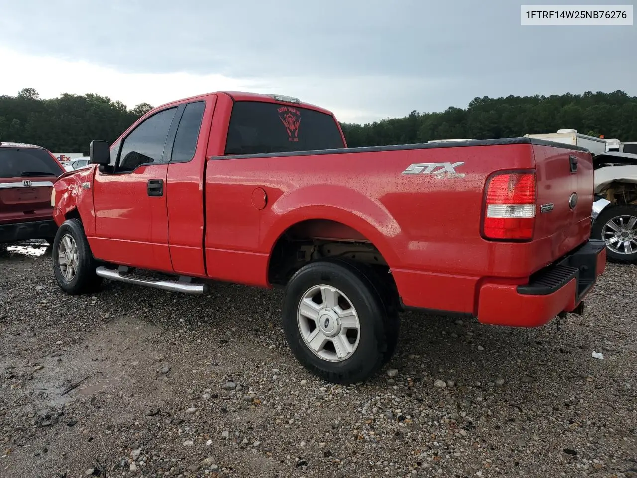 2005 Ford F150 VIN: 1FTRF14W25NB76276 Lot: 62865385