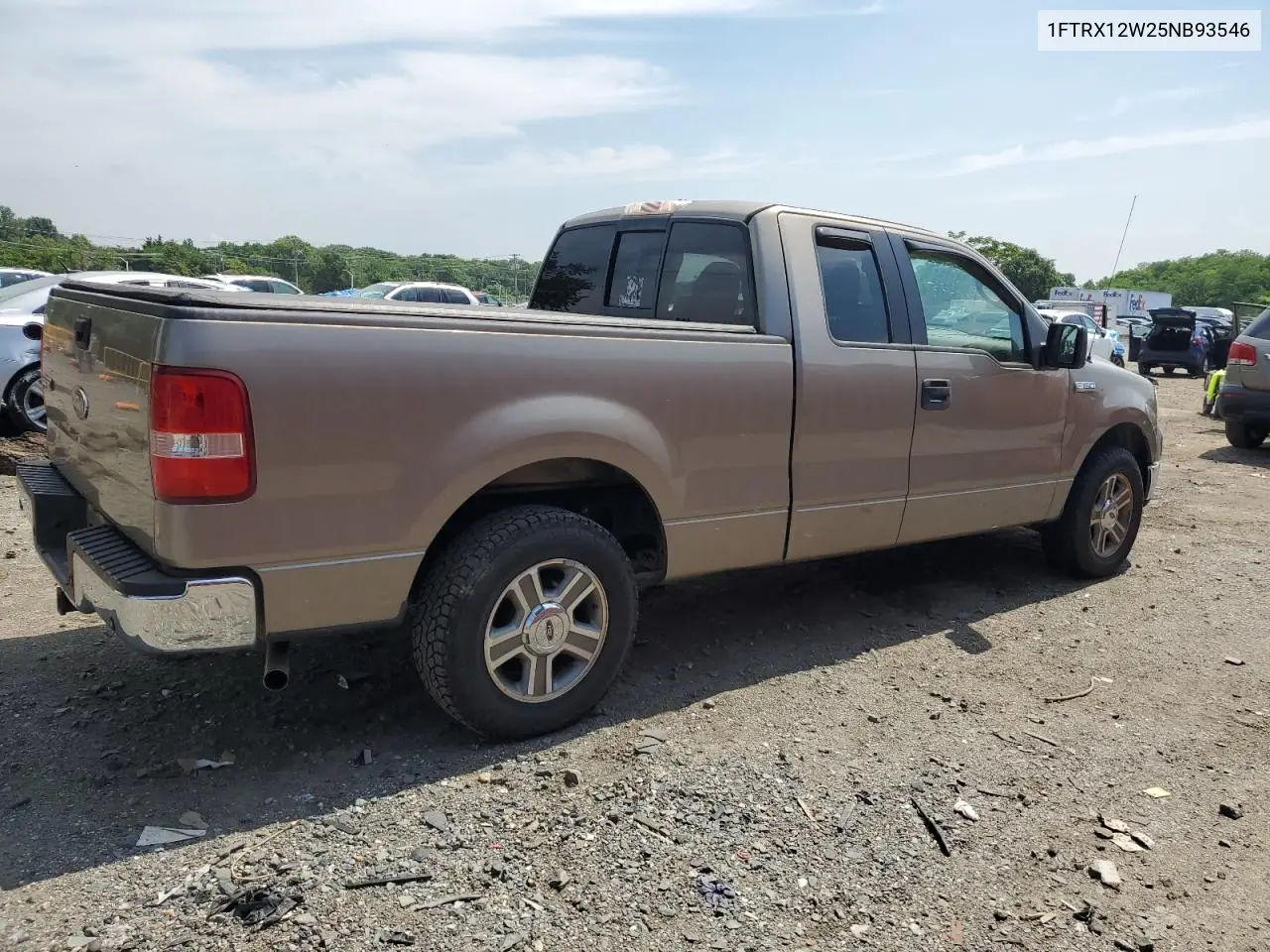2005 Ford F150 VIN: 1FTRX12W25NB93546 Lot: 63132155