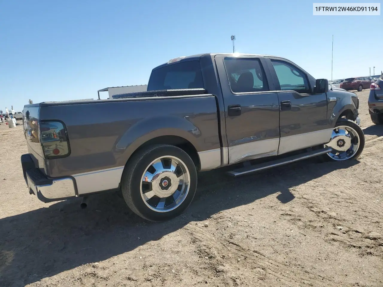 2006 Ford F150 Supercrew VIN: 1FTRW12W46KD91194 Lot: 46920225
