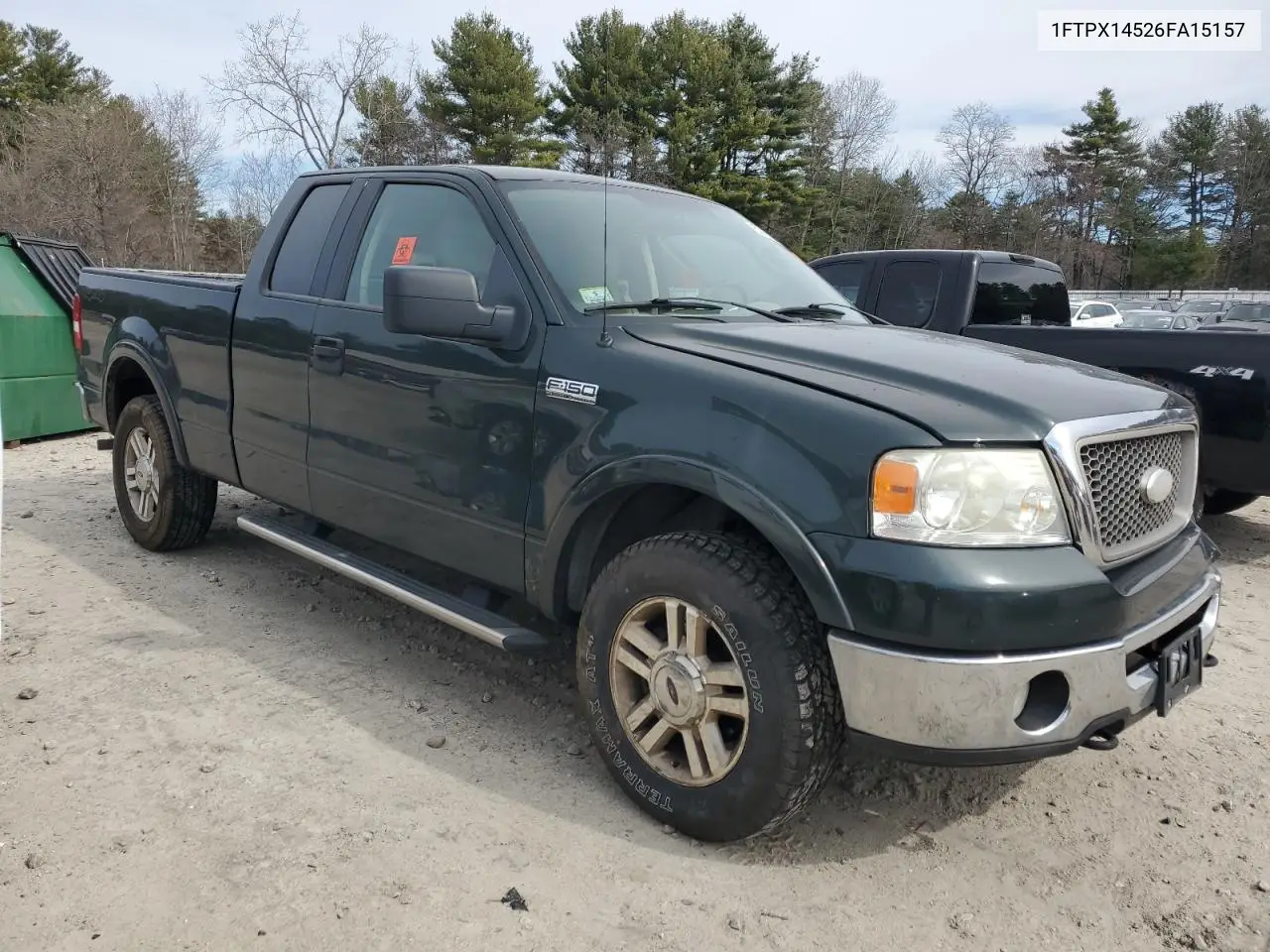 2006 Ford F150 VIN: 1FTPX14526FA15157 Lot: 50981345