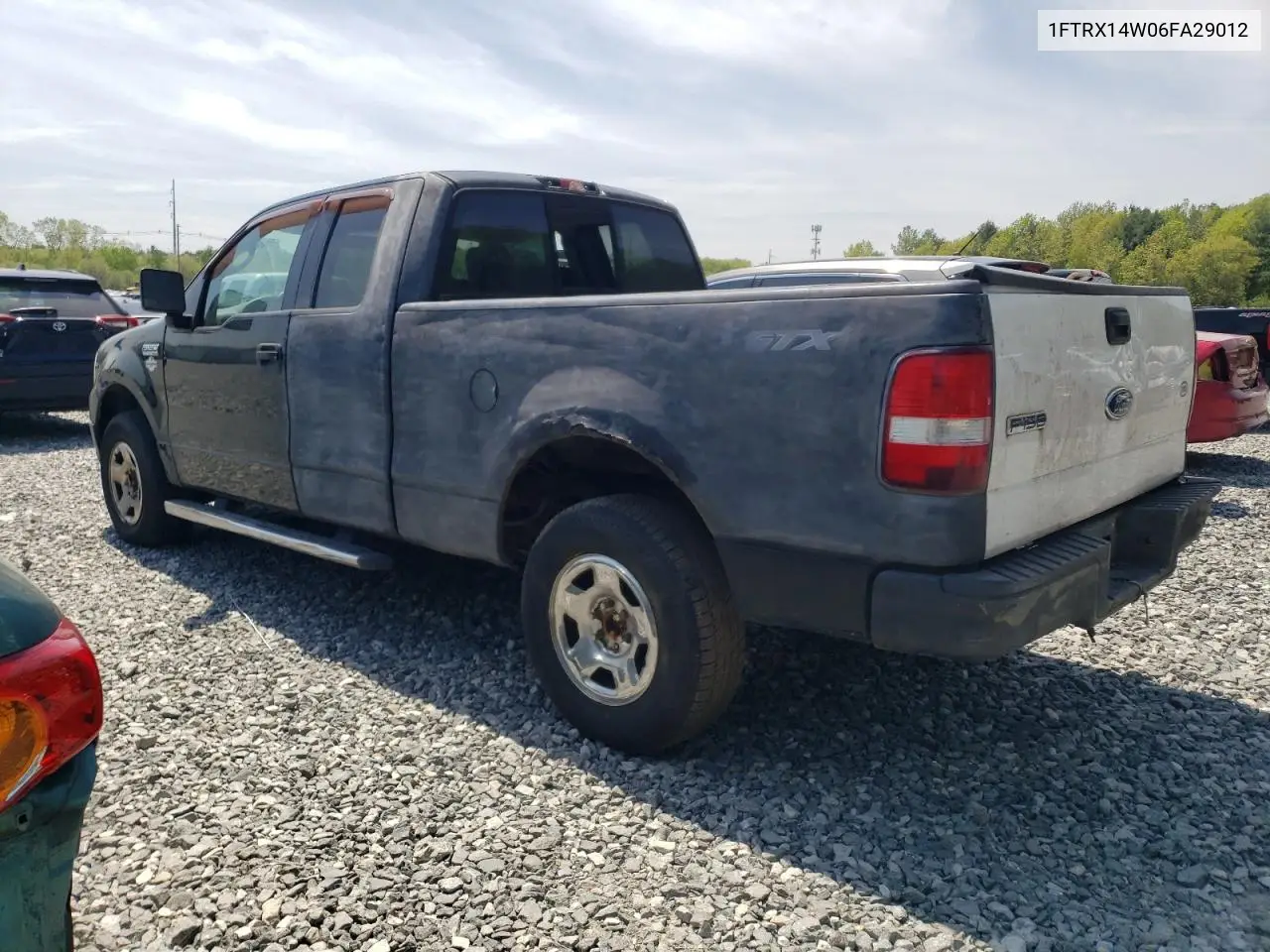 2006 Ford F150 VIN: 1FTRX14W06FA29012 Lot: 55804355