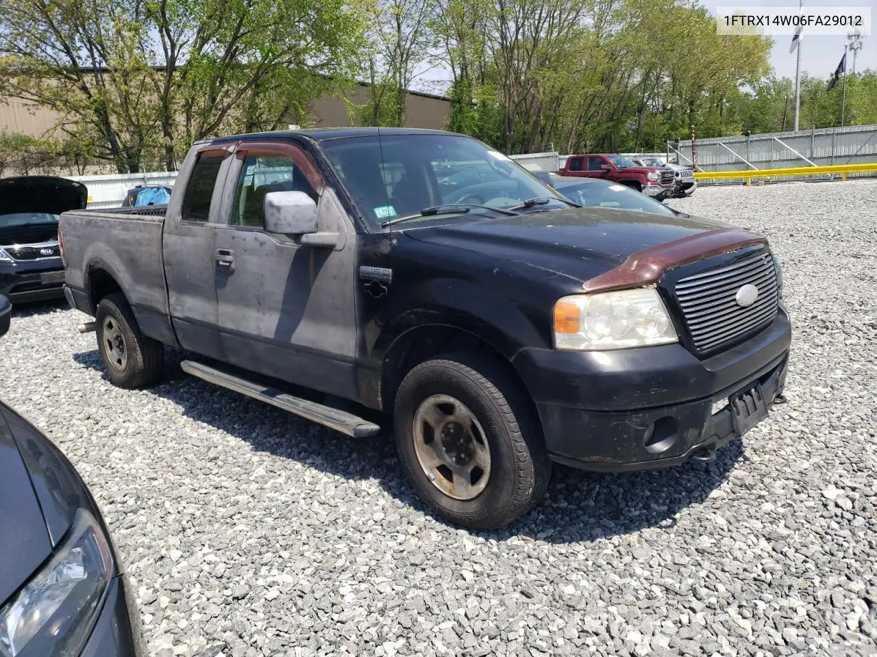2006 Ford F150 VIN: 1FTRX14W06FA29012 Lot: 55804355