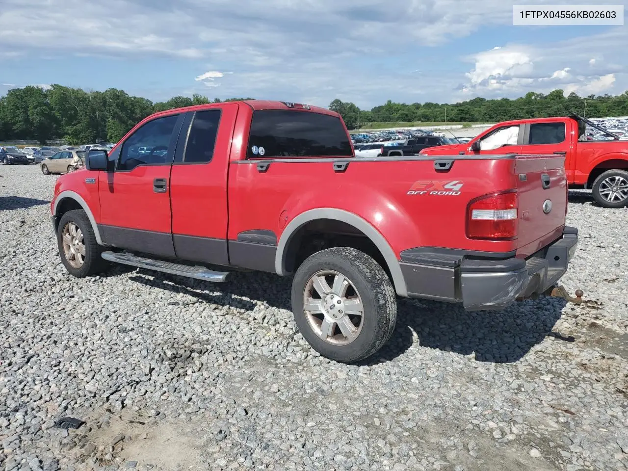 2006 Ford F150 VIN: 1FTPX04556KB02603 Lot: 56381345