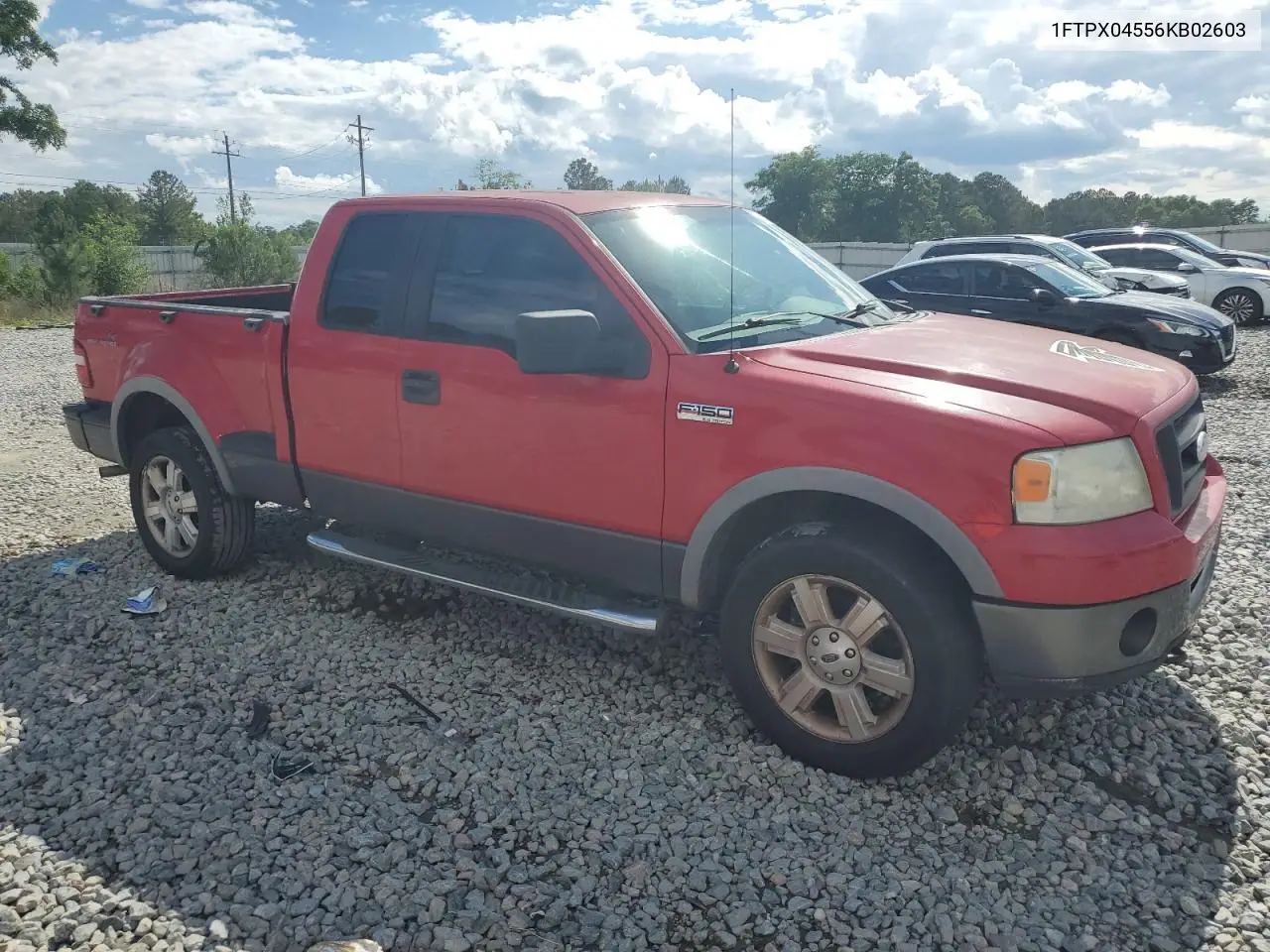2006 Ford F150 VIN: 1FTPX04556KB02603 Lot: 56381345