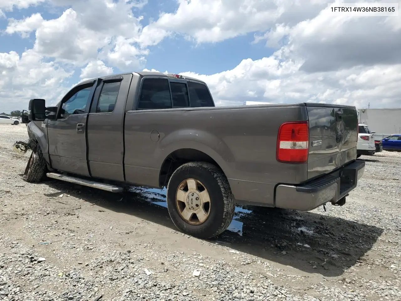 2006 Ford F150 VIN: 1FTRX14W36NB38165 Lot: 56400845