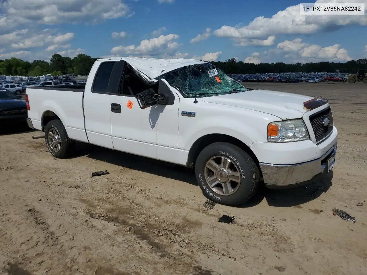 2006 Ford F150 VIN: 1FTPX12V86NA82242 Lot: 56588835
