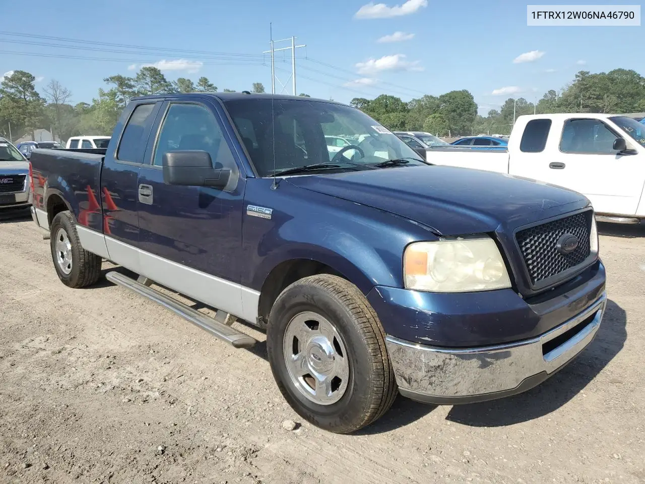 2006 Ford F150 VIN: 1FTRX12W06NA46790 Lot: 56589565