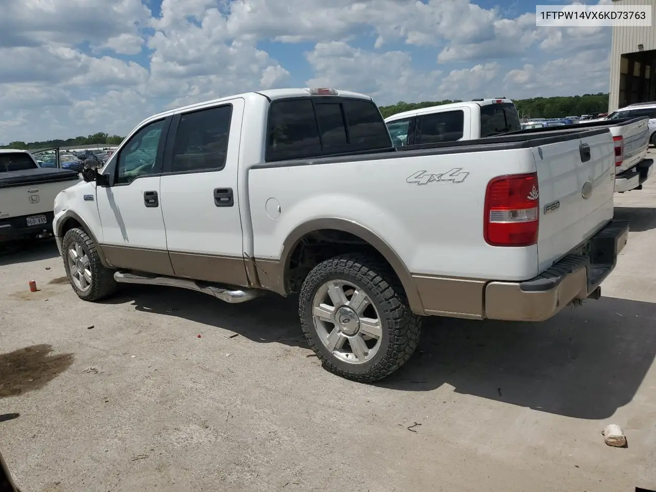 2006 Ford F150 Supercrew VIN: 1FTPW14VX6KD73763 Lot: 56748175