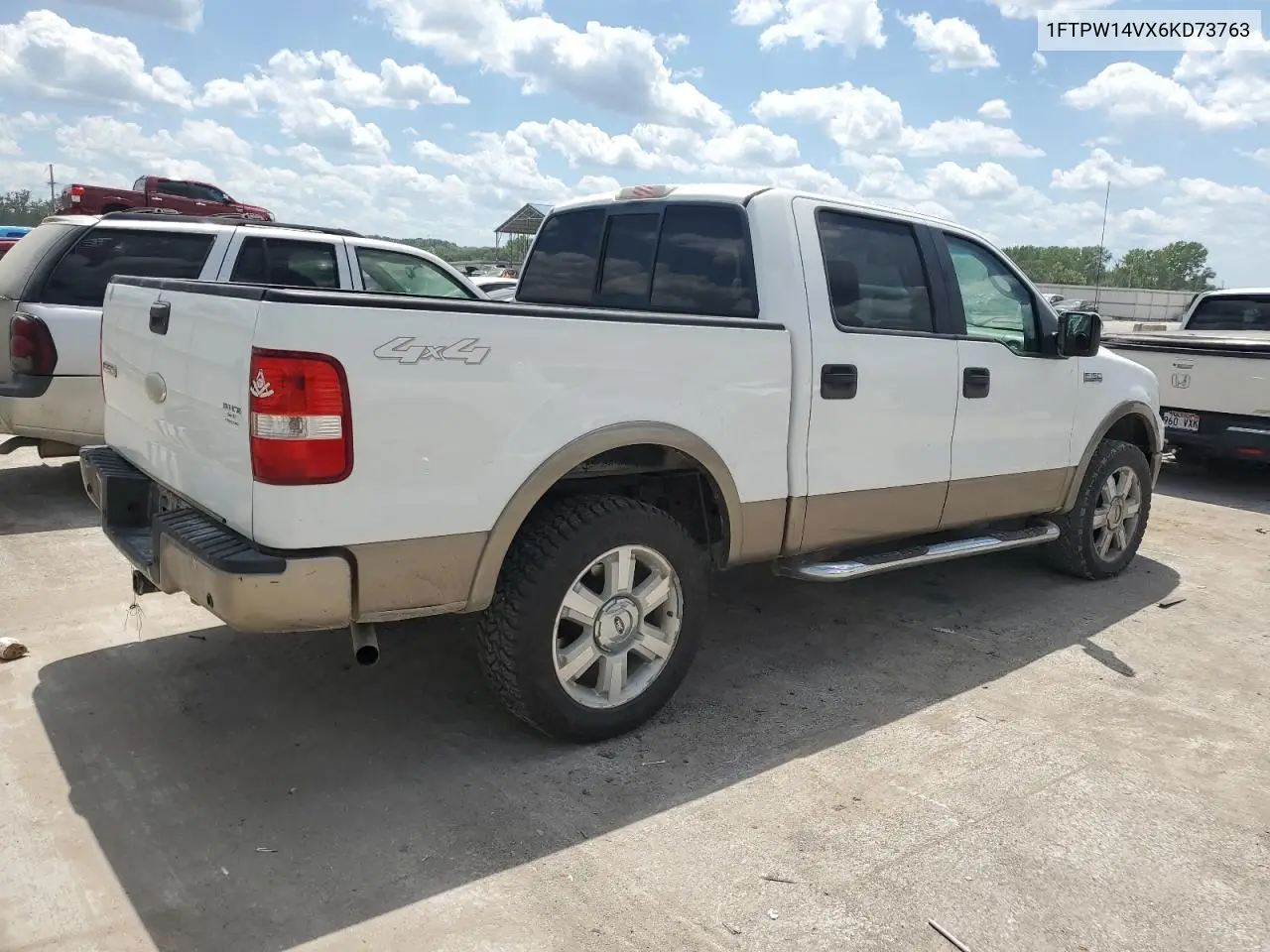 2006 Ford F150 Supercrew VIN: 1FTPW14VX6KD73763 Lot: 56748175