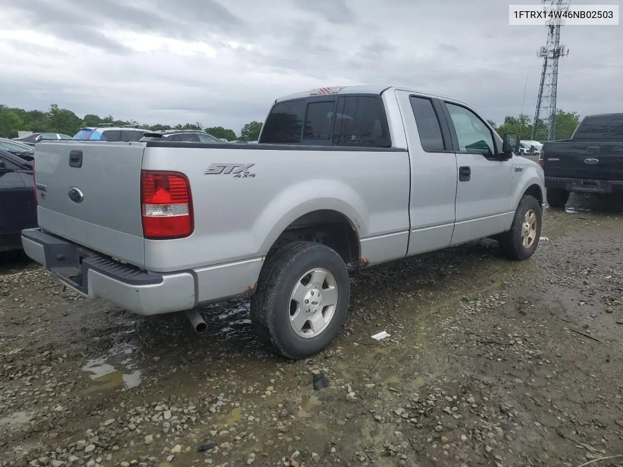 2006 Ford F150 VIN: 1FTRX14W46NB02503 Lot: 56947065